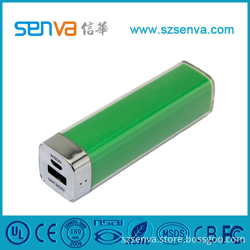 2000mAh Stick Design Battery Charger with CE/RoHS (Senva-133-B)